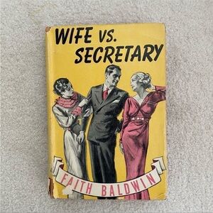 Vintage 1941 Book Wife Versus Secretary Source for 1936 Gable-Harlow-Loy Film